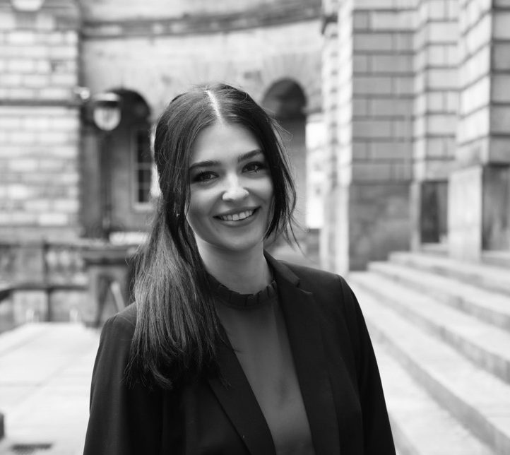 BEFS Net Zero Lead Olivia Elinchev black and white headshot